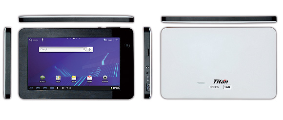 Titán MID7003, tablet barata con Android y WiFi