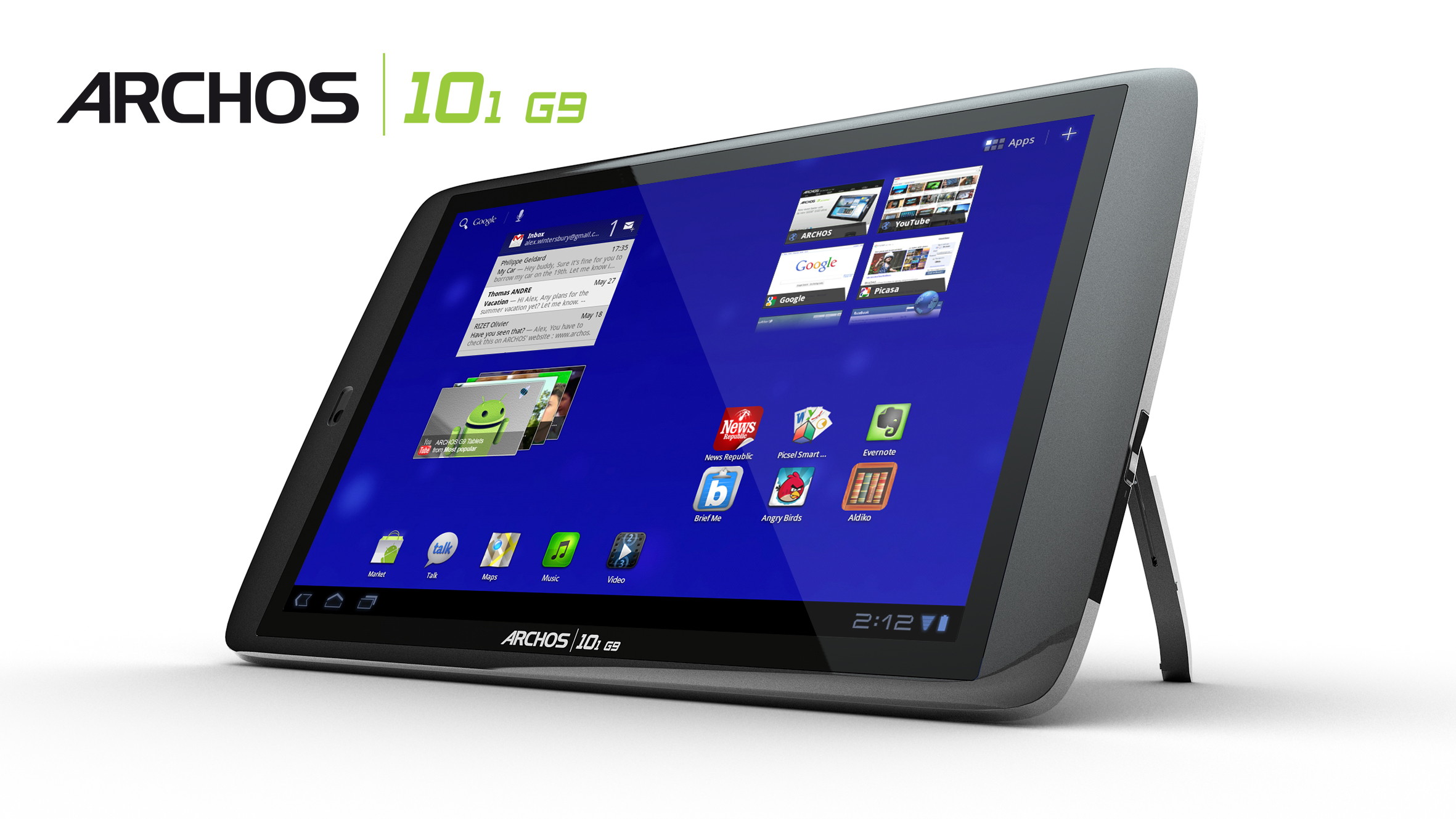 ARCHOS 101 G9, potente tablet con pantalla de 10.1