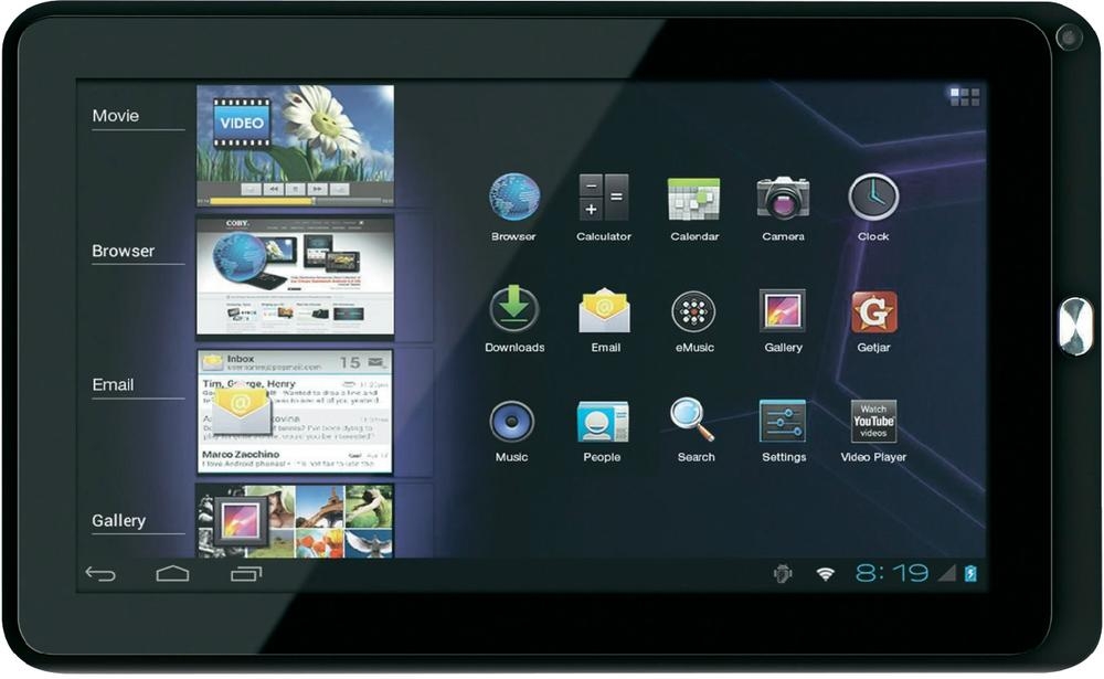 Coby Kyros MID1042, una buena tablet económica