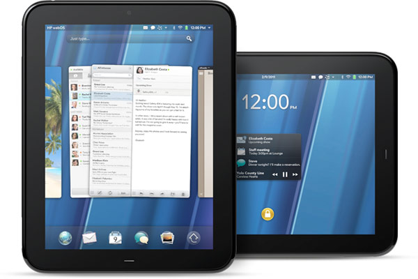 HP Touchpad con pantalla de 9.7 pulgadas